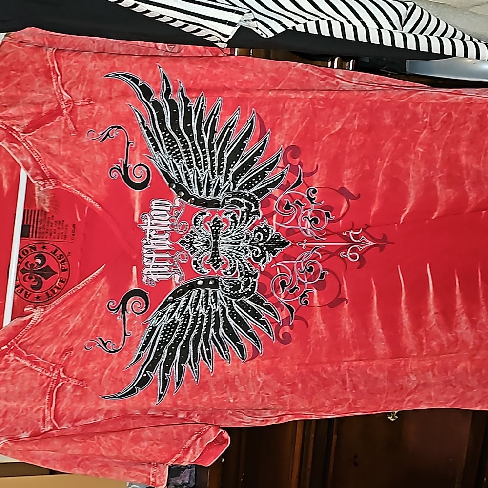 Women's Affliction t-shirt size xl
